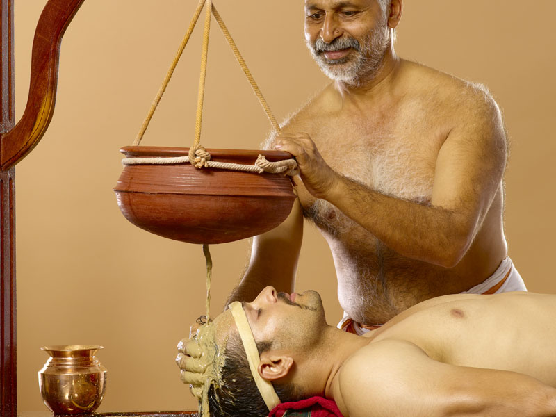 Takradhara Ayurvedic Therapy / Treatment